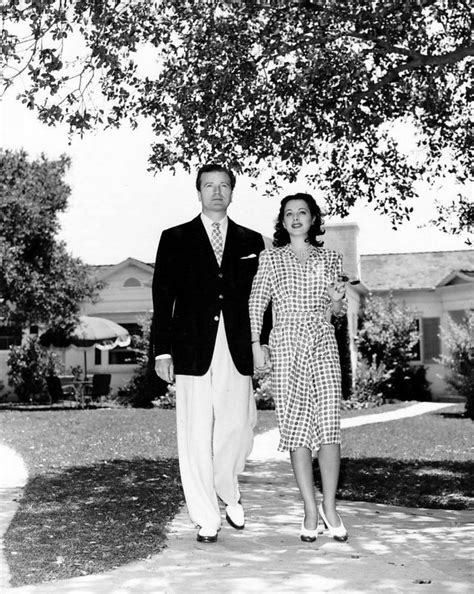 Hedy Lamarr with husband John Loder | Хеди ламарр, Голливуд, Винтаж