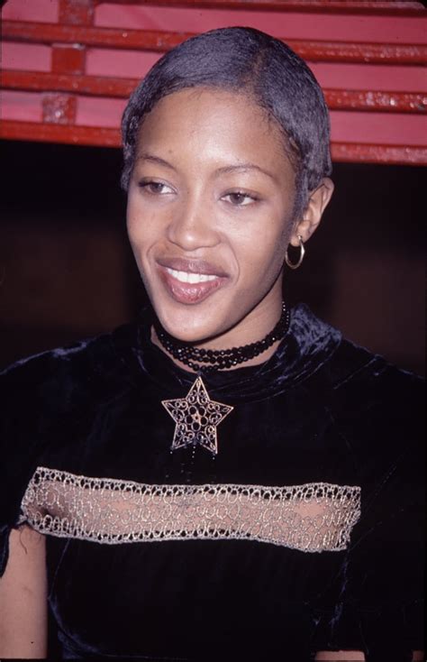 Naomi Campbell in the Early '90s | Naomi Campbell's Natural Hair ...