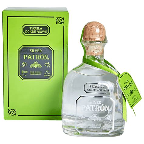 Patron Silver Tequila 375 ml - Applejack