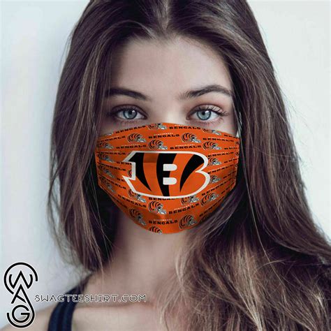 National football league cincinnati bengals team face mask - maria ...