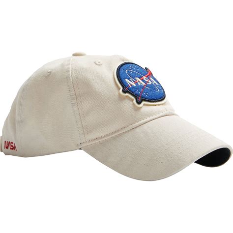 Red Canoe NASA Ball Cap White