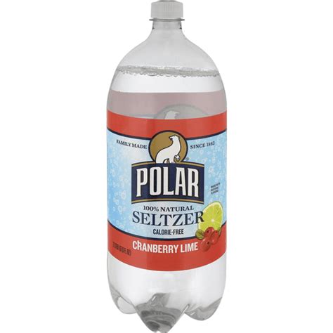 Polar Seltzer, Cranberry Lime | Soft Drinks | Foodtown