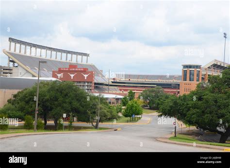 the texas longhorns football stadium on a non game day Stock Photo - Alamy