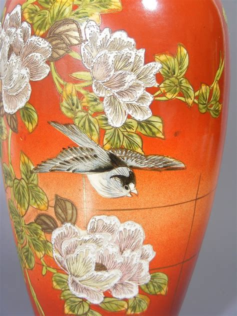 Pair Of Large Japanese Satsuma Vases Pair Of Vases Antique | Etsy