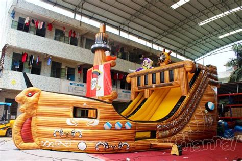 Inflatable Pirate Ship Slide - Channal Inflatables