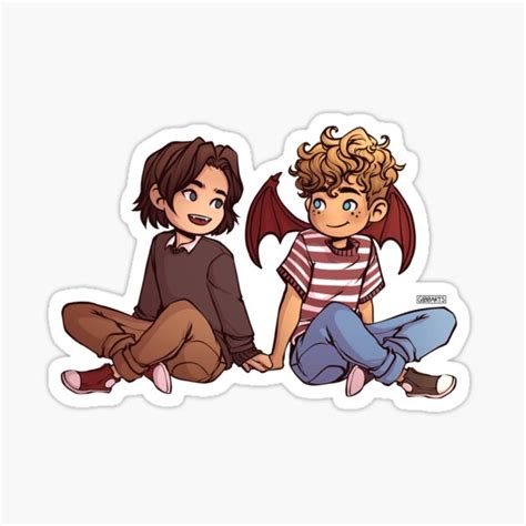 "Simon and Baz (Carry On)" Sticker for Sale by H.L. Gibby | Redbubble