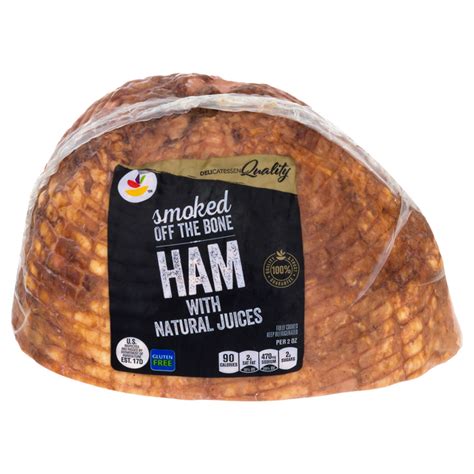 Save on Stop & Shop Deli Ham Smoked Off The Bone (Regular Sliced) Order ...