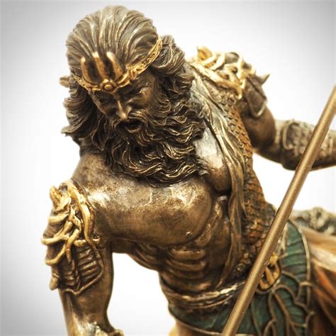 Greek God Of The Sea Poseidon // Cast Bronze Statue - RARE-T - Touch of ...