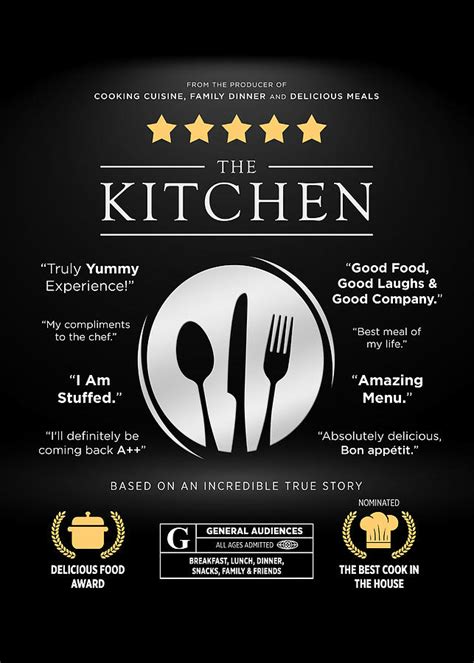 The Kitchen Movie Poster Poster 84PixelDesign Tapestry - Textile by Elliott Clark - Fine Art America