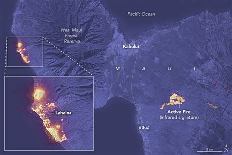 Wildfire destroys popular Tourist Town in Hawaii | Cosmos Chronicle