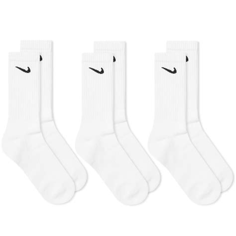 Nike Cotton Cushion Crew Sock - 3 Pack | White nike socks, White nikes ...