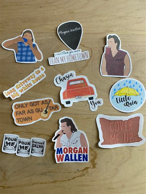 MORGAN WALLEN stickers | Etsy