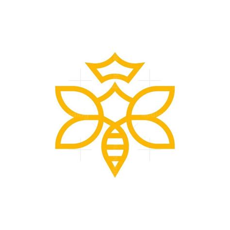 Elegant Queen Bee Logo in 2024 | Hive logo, Bee drawing, Honey logo