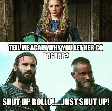 I think even the fandom thinks this. | Vikings tv show, Vikings show, Vikings ragnar