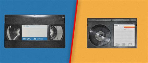 VHS vs Betamax: The Difference Between These Two Formats - Zoopy