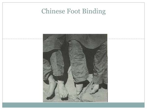 Chinese Cinderella Foot Binding