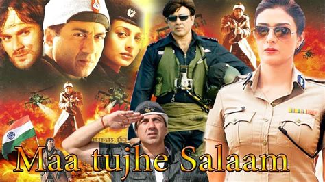 Maa Tujhe Salaam (2002) Full HD Song | Tabu, Sunny Deol, Arbaaz Khan, Inder Kumar, Rajat Bedi ...