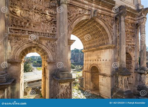 Ruins of the Roman Forum in Rome, Italy Stock Image - Image of culture, cityscape: 142139259