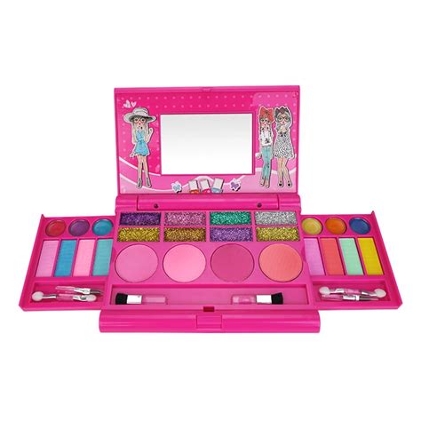 Girls Makeup Kit for Kids Washable Fashion Makeup Set Girls Play ...