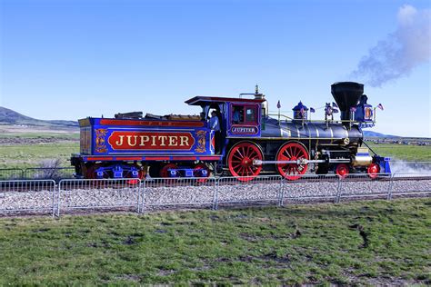 Central Pacific Locomotive #60 The Jupiter Photograph by Rick Pisio