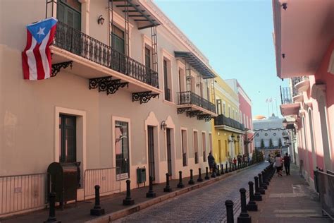 The colourful streets of Old San Juan, Puerto Rico