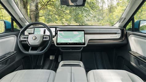 Rivian R1T Interior Layout & Technology | Top Gear