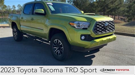 Lime Green Toyota Tacoma