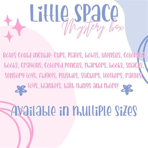 Little Space Mystery Box Age Regression Mystery Box Age - Etsy