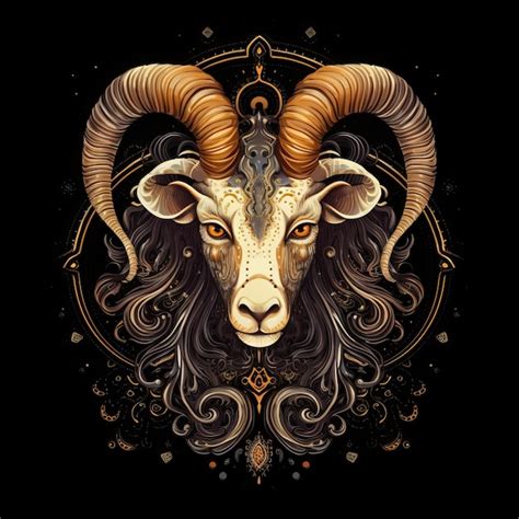 Premium AI Image | Capricorn Zodiac Sign