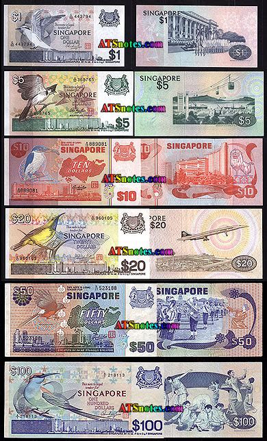 Singapore banknotes - Singapore paper money catalog and Singaporean ...