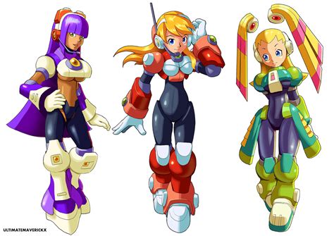 Megaman X9- The Navigators by ultimatemaverickx on DeviantArt | Mega ...