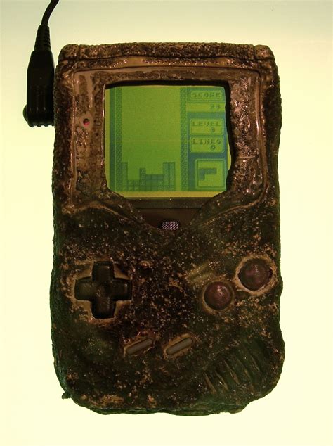 This Game Boy survived a Gulf War bombing and still works. Now it perpetually runs Tetris at the ...