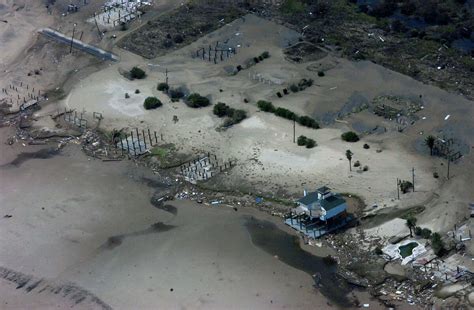 Aerial photos of Hurricane Ike damage