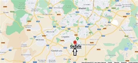 ¿Dónde está Getafe? Mapa Getafe - ¿Dónde está la ciudad?