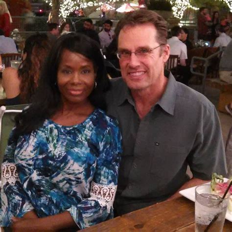 WWE Hall of Fame Diva Jacqueline Moore having dinner with her partner ...