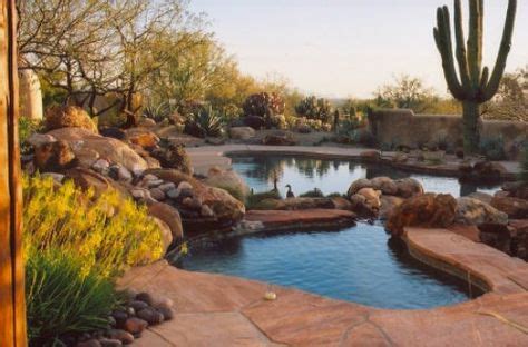 22 Desert pool landscape ideas in 2021 | pool, pool landscaping, backyard