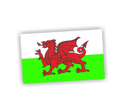 Mini Welsh Flag Sticker Flag Car Van Campervan Autocollant Décalcomanies - Etsy France