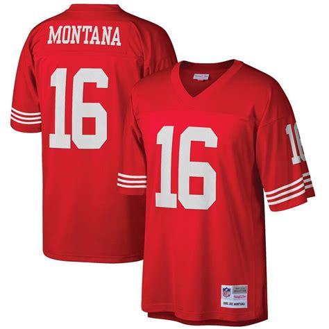 49ers Throwback Jerseys Montana, Rice S-4X 5X 6X XLT-5XLT Big & Tall