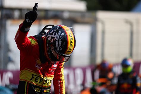 F1 - Carlos Sainz takes stunning pole position for Ferrari at Monza ...