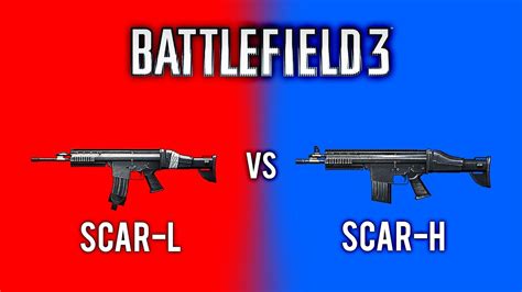 SCAR-L vs SCAR-H (Battlefield 3 Gameplay/Commentary) - YouTube