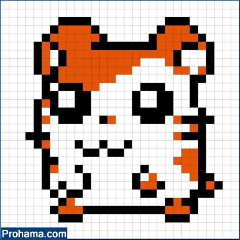 Hamster | Fuse beads patterns