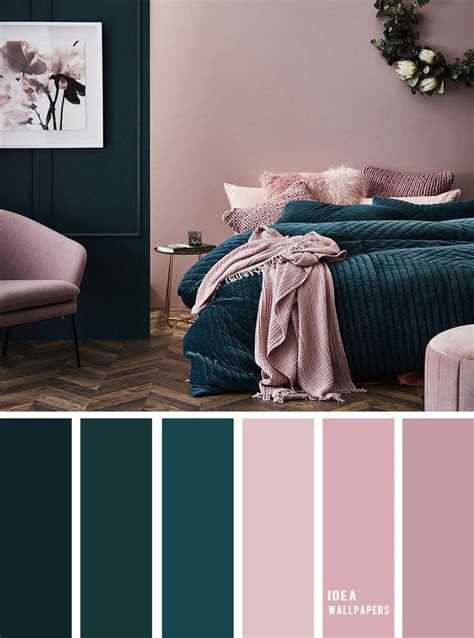 25 Best Color Schemes for Your Bedroom { Deep ocean + Teal + Mauve } - Idea Wallpapers , iPhone ...