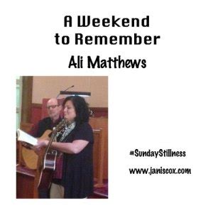 Sunday Stillness - A Weekend to Remember - Growing Through God's Word