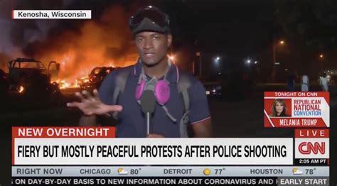 CNN: "Fiery But Mostly Peaceful Protests" in Kenosha - Todd Starnes