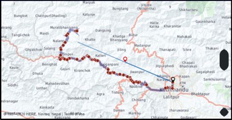 What is the distance from Kathmandu Nepal to Dhading Nepal? Google Maps Mileage, Driving ...