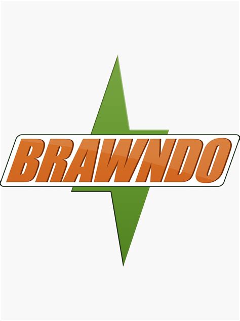 "BRAWNDO Logo" Sticker by LynchMob1009 | Redbubble