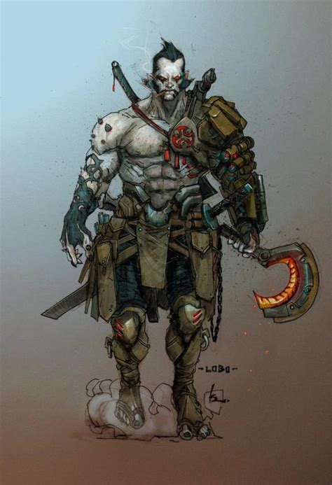 DC Comics Reveals the New Lobo | Concept Art World