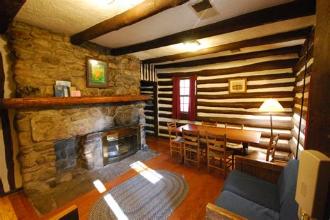 CCC built cabins at Douthat State Park cabin 8 living room… | Flickr