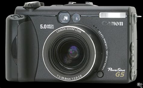 Canon PowerShot G5 Review: Digital Photography Review