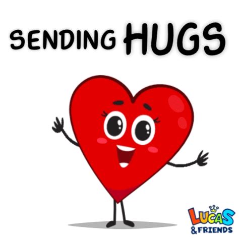 Hugs Love GIF by Lucas and Friends by RV AppStudios - Find & Share on GIPHY